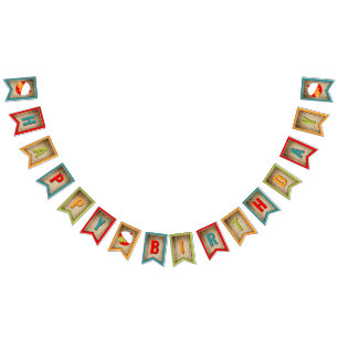 The Big One Fishing Theme Boys First Birthday Bunting