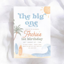 The Big One Surf 1st Birthday