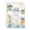The Big One Surf Beach 1st Birthday Invitation