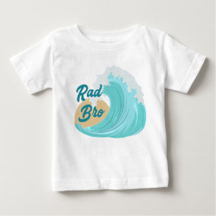 The Big One Wave Birthday Rad Bro Wave T-Shirt