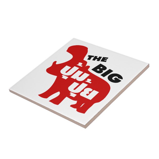 THE BIG PUM PUI ☆ Fat in Thai Language ☆ Tile (Side)