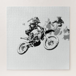 The Big Race - Motocross Racers  Jigsaw Puzzle