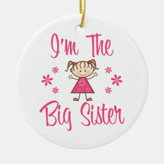 The Big Sister Ceramic Ornament