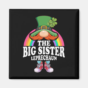 The Big Sister Leprechaun St Patricks Day Costume  Magnet