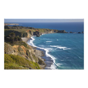 The Big Sur coastline in California, USA Photo Print