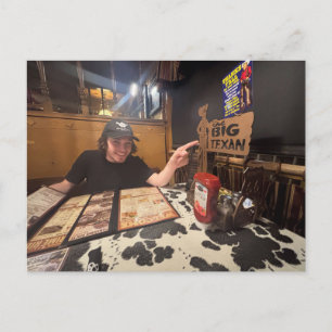 The Big Texan Steak Ranch Postcard