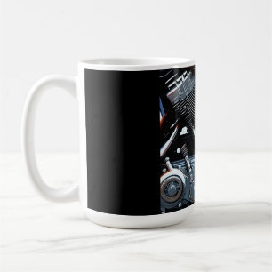 The Big Twin - Motorcycle Engine Coffee Mug