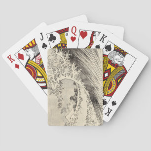 The Big Wave (by Katsushika Hokusai) Playing Cards
