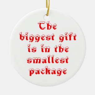 The biggest gift-circle ornament