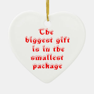 The biggest gift-heart ornament