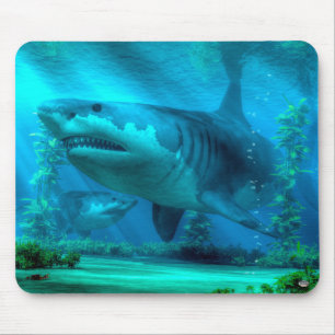 The Biggest Shark Mouse Pad