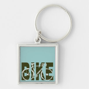 the bike. cycle . cycling key ring