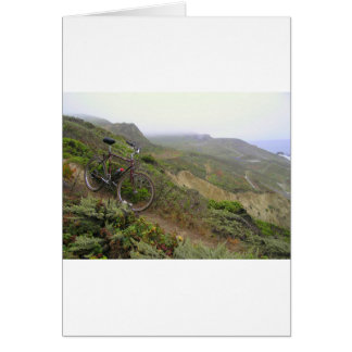 The bike trails at Mussel Rocks