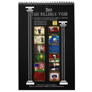 The Billable Year for Lawyers - Personalised Calendar
