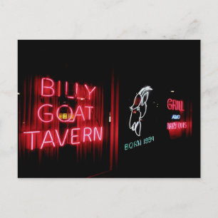 The Billy Goat Tavern, Chicago Postcard