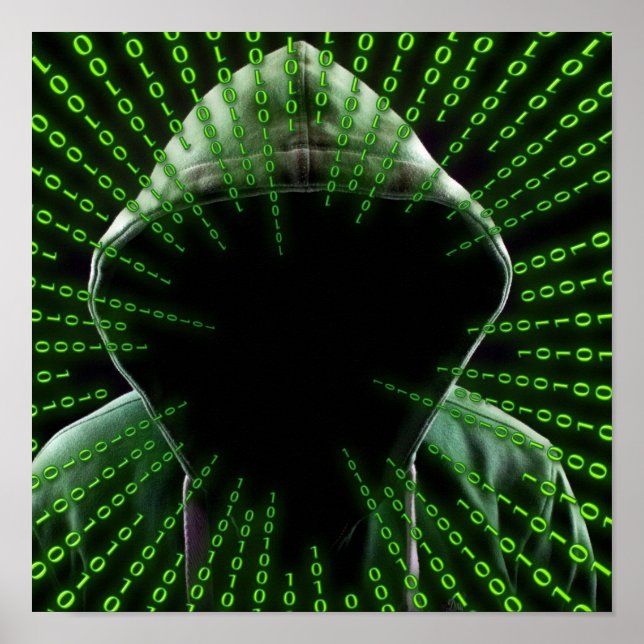 The Binary Code Man Poster (Front)