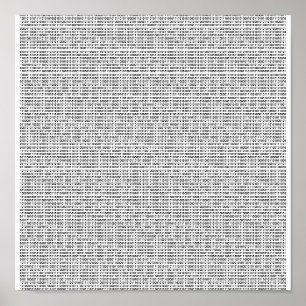 The Binary Poster! Poster