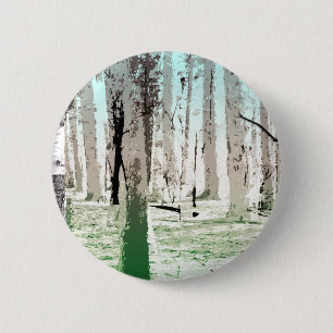 The Birch Forest 6 Cm Round Badge