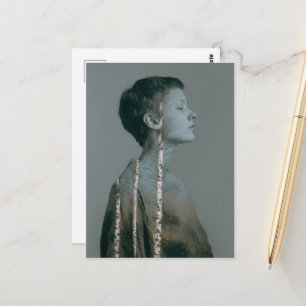 The Birch Tree Woman Postcard