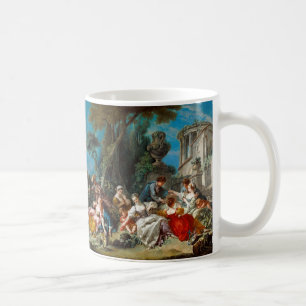 The Bird Catchers by Francois Boucher Coffee Mug