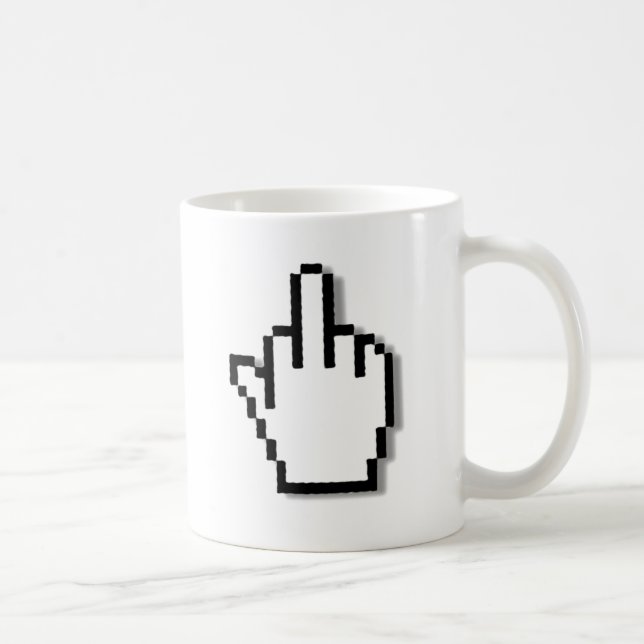 The Bird Cursor Coffee Mug (Right)