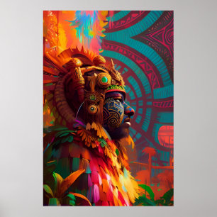 The Bird Man Ken Gauge Fantasy Poster