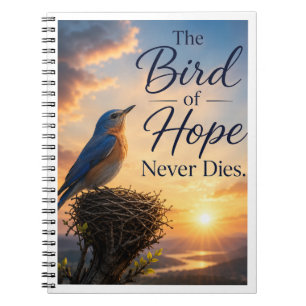 The Bird of Hope Never Dies Notebook
