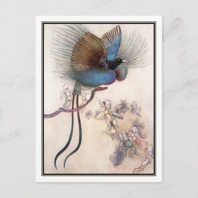 The Bird of Paradise by Warwick Goble Postcard (Front)