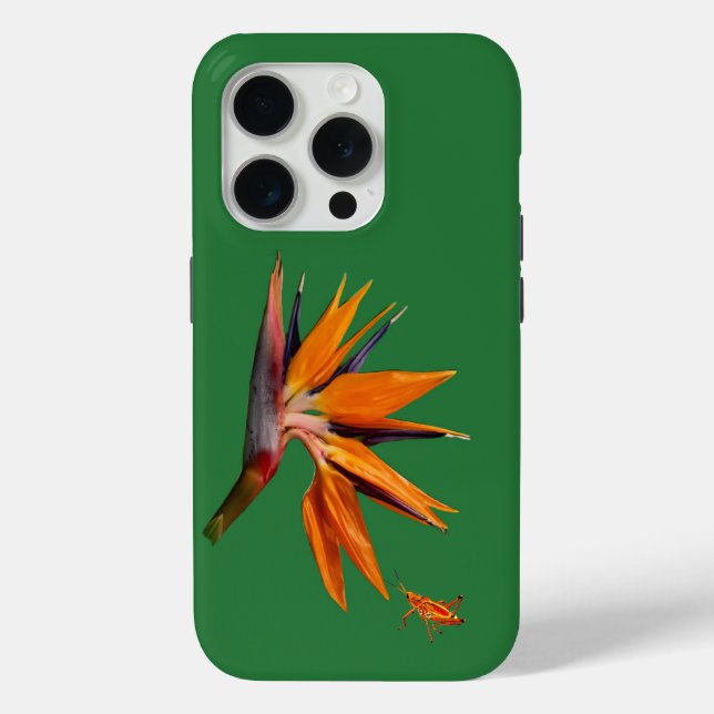 The Bird of Paradise Flower Case-Mate iPhone Case (Back)