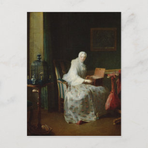 The Bird Organ or A Woman Varying Her Postcard