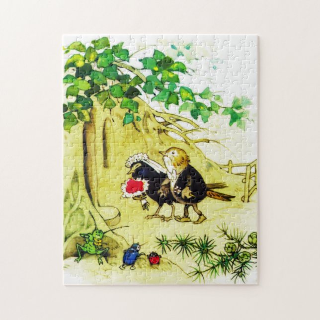 The Bird Wedding Jigsaw Puzzle (Vertical)