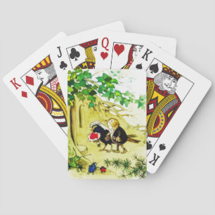 The Bird Wedding Playing Cards