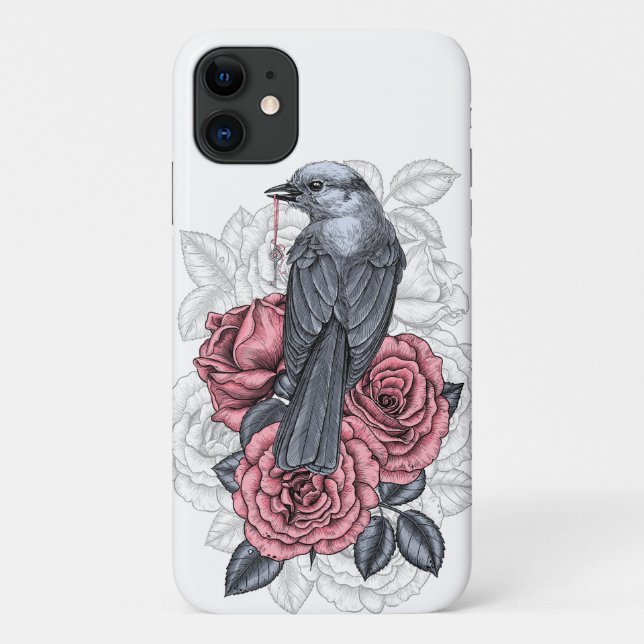 The bird with the silver key Case-Mate iPhone case (Back)