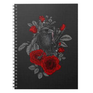 The bird with the silver key notebook