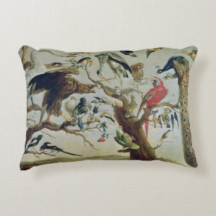 The Bird's Concert Decorative Cushion