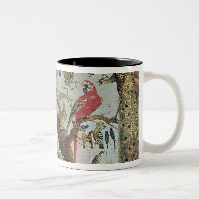 The Bird's Concert Two-Tone Coffee Mug (Right)