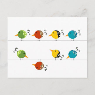 The Birds Postcard