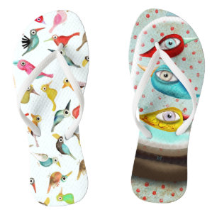 The birds thongs
