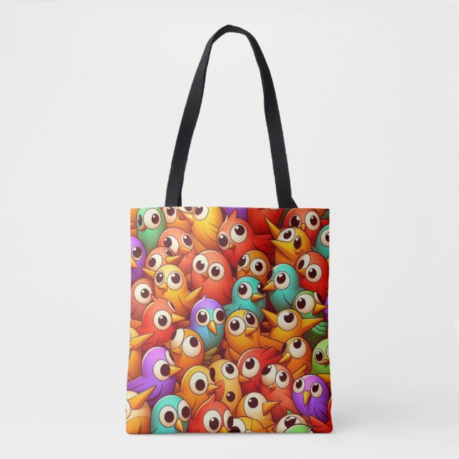 The Birds Tintamare Tote Bag (Front)