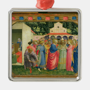 The Birth and Marriage of the Virgin Metal Tree Decoration