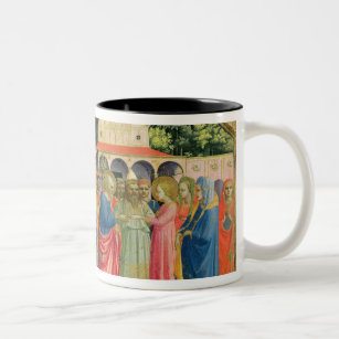 The Birth and Marriage of the Virgin Two-Tone Coffee Mug