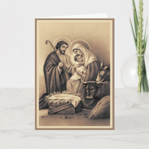 The Birth Holiday Card