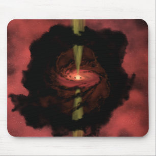 The birth of a star mouse pad