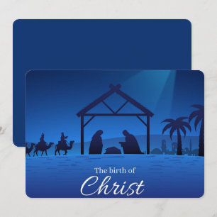 The Birth of Christ Holiday Card