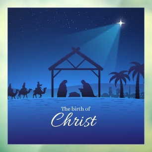 The Birth of Christ Nativity Scene 