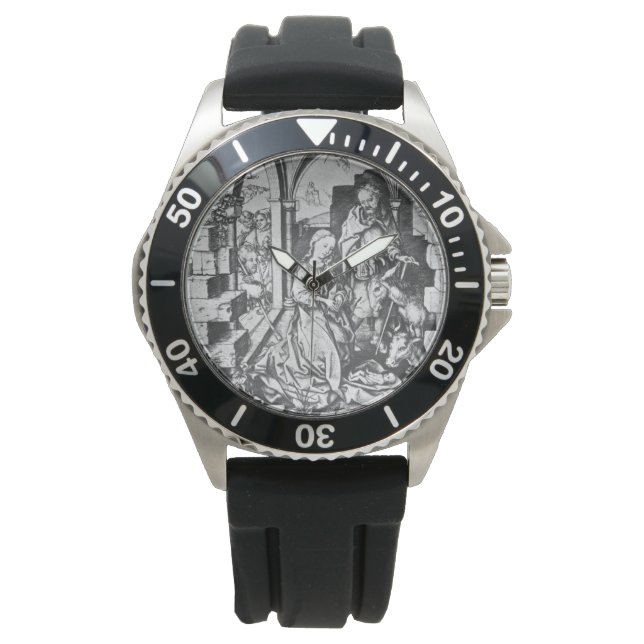 The Birth of Jesus (by Martin Schongauer) Watch (Front)