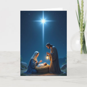 The Birth Of Jesus Card