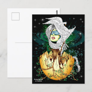 The Birth of Mother Earth Postcard