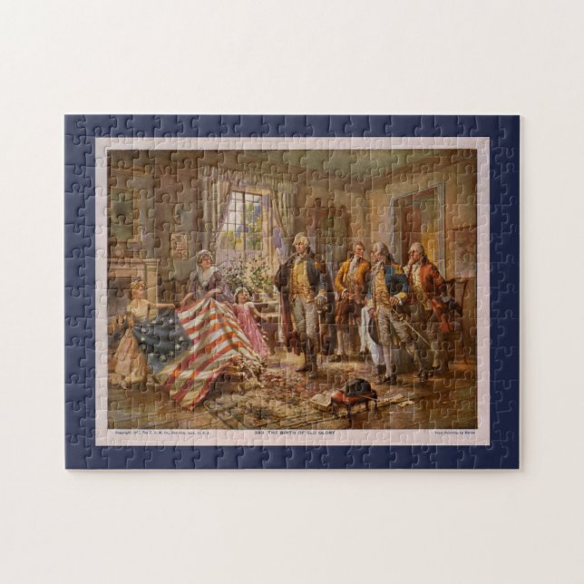 The Birth of Old Glory Jigsaw Puzzle (Horizontal)