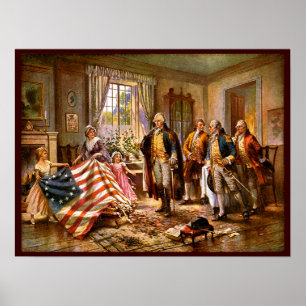 "The Birth Of Old Glory" Poster
